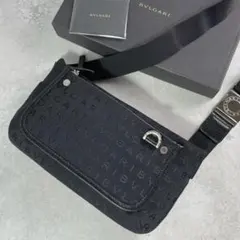 ◆極美品/入手困難◆BVLGARI ウエストポーチ ボディバッグ オクト ボディバッグ ポーチ ブルガリ メンズ 2026年最新 BVLGARI メンズ