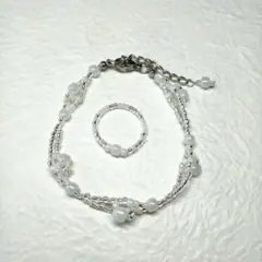 No.3982 ビーズブレスレットハンドメイド