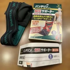 【未使用】バンテリン 加圧サポーター 右足用 M-L サイズ 22-28cmのサムネイル