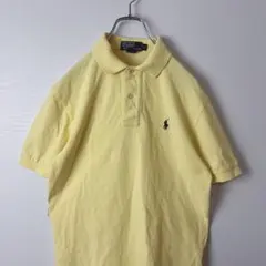 ち*ん様 ポロバイラルフローレン　鹿の子　半袖　ポロシャツ　古着