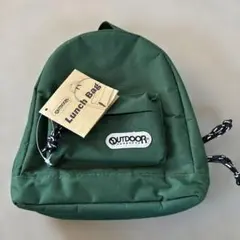 OUTDOOR PRODUCTS 緑のランチバッグ/子供用リュックサックのサムネイル