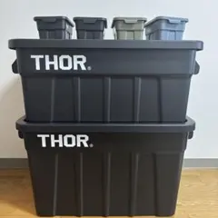 THOR コンテナボックス 2個（53ℓ、75ℓ） ＆ ミニ4個 セットのサムネイル