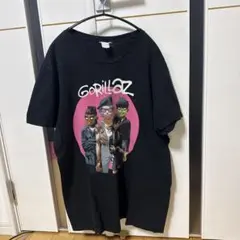 Gorillaz キャラクター Tシャツ 黒