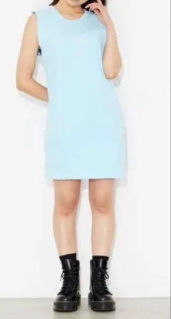 【1回着用のみ】X-girl WAFFLE MINI DRESS