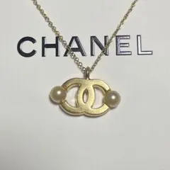 【希少】CHANEL ネックレス 02A ココマーク パール ゴールドのサムネイル