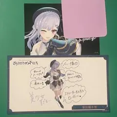 葉加瀬冬雪 にじさんじ SYMPHONIA 初回生産限定盤特典 ブロマイド