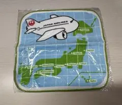 JAL 日本航空 オリジナル ミニタオル ハンカチ