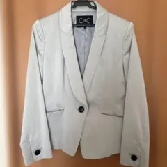 Coup de Chance ライトグレー テーラードジャケット　サイズ40