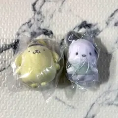 サンリオ カラフルカラビナマスコットチャーム ポムポムプリン　ポチャッコ