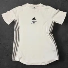 adidas Arsenal Tシャツ ホワイト ワンポイントロゴSサイズのサムネイル