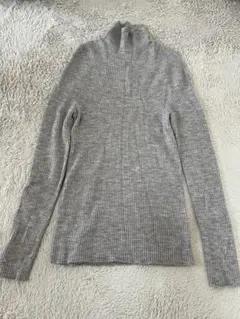 UNIQLO 3Dエクストラファインメリノリブハイネックセーター