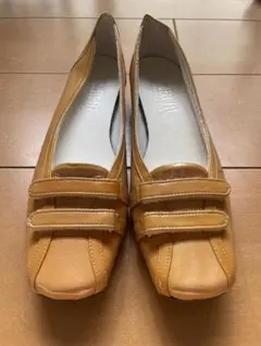 DIANA WELL FIT ベージュ フラットパンプス 23.0㎝