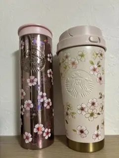 スターバックス　SAKURA2026ステンレスボトルTOGOボトルピンクベージュ