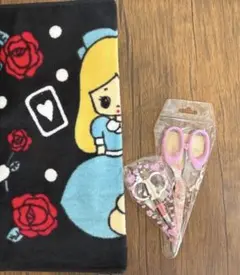 swimmer フェイスタオル　ハサミ　眉毛はさみ　3点セット　まとめ売り