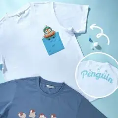 ペンギンTシャツ　香港オーシャンパークコラボ