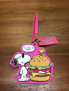 PEANUTS スヌーピー ハンバーガー パスケース