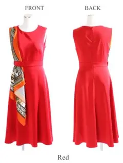 Ginza Couture Aラインノースリーブワンピース