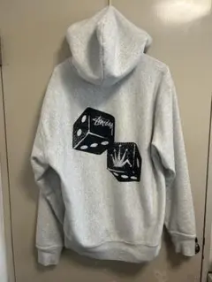 Stussy サイコロ グレー パーカー L - メルカリ