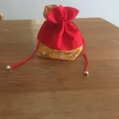 ちりめん巾着