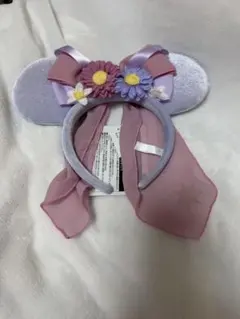 ディズニーシー　ファンタジースプリングス　ラプンツェルカチューシャ　タグ付き