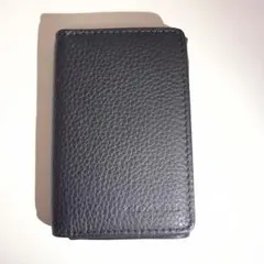 【未使用】コーチ カードケース 91308 黒 レザー