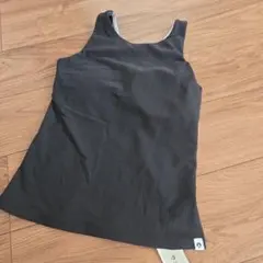 SUKALA ブラック　リブロゴタンクトップ Mサイズ