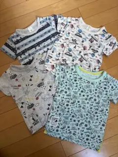 ディズニー 半袖Tシャツ セット ミッキー 総柄のサムネイル