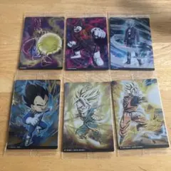 ドラゴンボール ウエハース カード 6枚セット