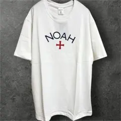 新品NOAH ロゴ プリントTシャツ ホワイト Lサイズのサムネイル