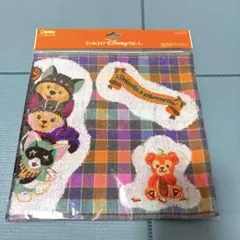 レア★東京ディズニーシー ダッフィータオルハンカチ 25×25 シェリーメイ