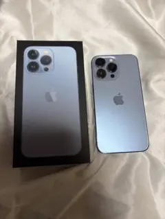 【美品】iPhone13プロ256㎇　シエラブルー