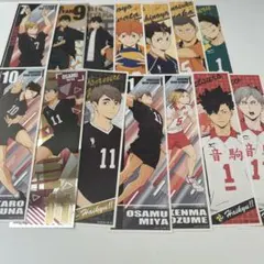 ハイキュー!! ロングステッカー 14枚セット