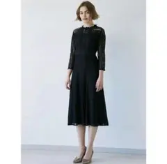 【大幅お値下げ】ラグナムーン  LADYmix   ワンピース　ネイビー