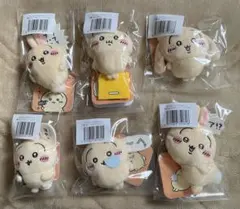 ちいかわ　うさぎだらけくじ E賞ぬいぐるみバッジ6種まとめ売り