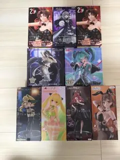 【最終値下げ】美少女フィギュア　まとめ売り 最終値下げ！人気アニメ 美少女フィギュア まとめ売り 8点セット