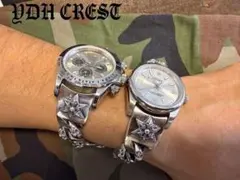⭐️PKUR3+3 WATCH シルバーピークル装飾石付 17cm 刻印有り - メルカリ