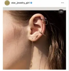 STAR JEWELRY GIRL lightning 稲妻 ピアスのサムネイル
