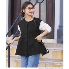 本日発送！最終価格coca コカ　キルティングベスト　M