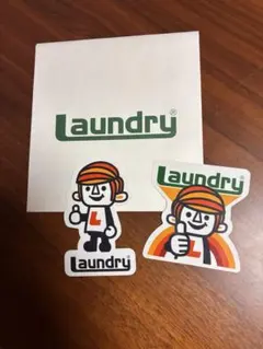 laundry ステッカーセット