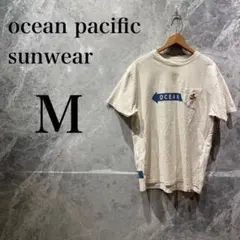 Ocean Pacific レディース M クリーム 無地 Tシャツ 夏 古着のサムネイル