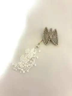 ⑦146ミナペルホネン ブローチアクセサリー ハンドメイド - メルカリ