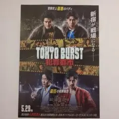 映画　TOKYO BURST　チラシ　フライヤー