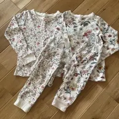 next 花柄パジャマセット 4-5歳