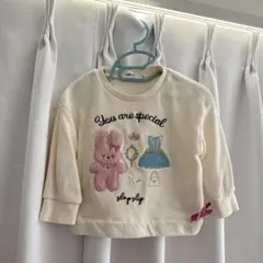 【美品】slap slip 刺繍トレーナー80サイズ