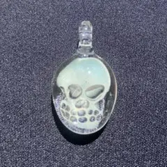 XODAS ペンダント　ボロシリケイトガラス　ハロウィン　Bob Skull