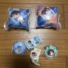 名探偵コナン クッションキーホルダー ラバー　マグネット　びっくらポンくら寿司