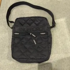 275 INGEBORG キルティング ショルダーバッグ ブラックのサムネイル