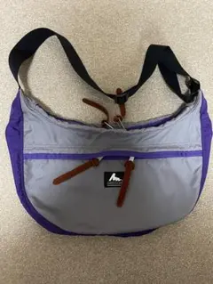 DEGREE ショルダーバッグ M グレー/パープル