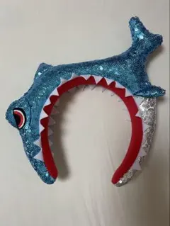 JAWS サメ スパンコール USJ ユニバ カチューシャ