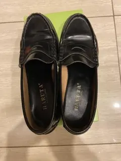 HARUTA ローファー 304 黒 25EE